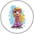 Botton Cartoon Games 4,5cm botton de chaveiro