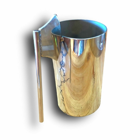 COPO INOX REDONDO CROMADO MACHADINHA