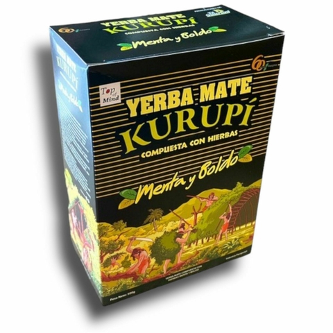 Erva Mate Kurupí 500g - MENTA E BOLDO