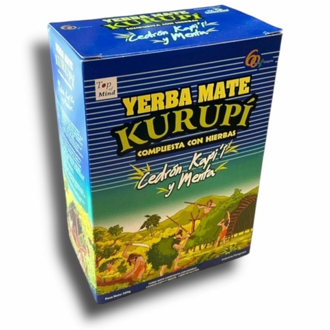 Erva Mate Kurupí 500g - MENTA e CAPIM-LIMÃO