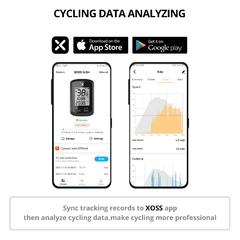 XOSS G/G+ GPS À prova d'água Bluetooth ANT+ Cadência Velocidade na internet