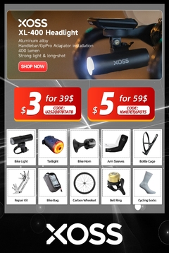 XOSS G/G+ GPS À prova d'água Bluetooth ANT+ Cadência Velocidade na internet