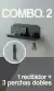 COMBO. 2 (1 recibidor + 3 perchas dobles) - comprar online