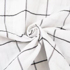 Tusor Cuadros Blanco - comprar online