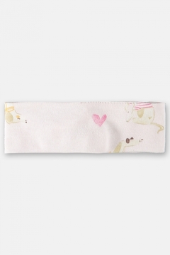 Body bebê manga longa e faixa de cabelo animais - CUTTI BOUTIQUE INFANTIL