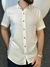 Camisa Algodão MC Gola Italiana Off-White