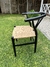 Silla Wishbone Black tejido beige en internet