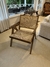 Sillon Carver esterillado en madera Petiribi - comprar online