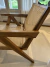 Sillon Carver esterillado en madera Petiribi - comprar online