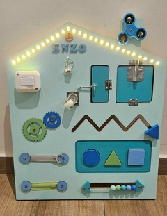 Tablero casita con luz en internet