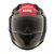 CASCO MAC BASS ZORSKA NEGRO / ROJO / BRILLO - comprar online