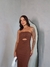 VESTIDO MÍDI DECOTE
