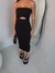 VESTIDO MÍDI DECOTE - Aneane Store