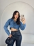 JAQUETA CROPPED JEANS - comprar online