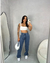 CALÇA JEANS WIDE LEG VOGUE