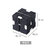 Cubo de Rubik infinito Mini cubo de descompressão Brinquedos de quebra-cabeça Cubo de mão adulto Alivia o estresse e a ansiedade Fidget Toy Fidget Cube na internet