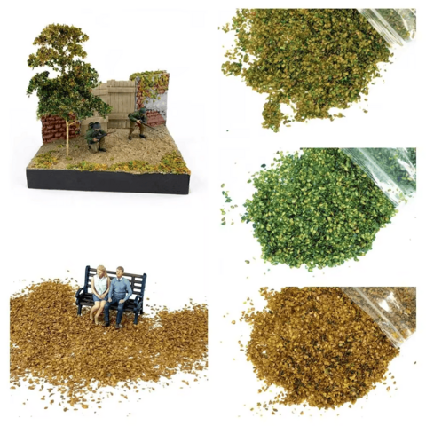 Mini Folhas para Dioramas - comprar online