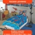 Jogo de Cama Infantil Lepper Liga da Justiça Solteiro 3 Peças Microfibra Azul - comprar online