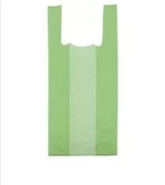 Bolsas Camisetas Baja Densidad Verdes x 80 unidades