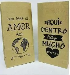 BOLSAS COTILLON MURILLO FRASES