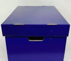 Caja para Archivo Cartón Color Rojo 42.33.25cm SEMIARMADA en internet