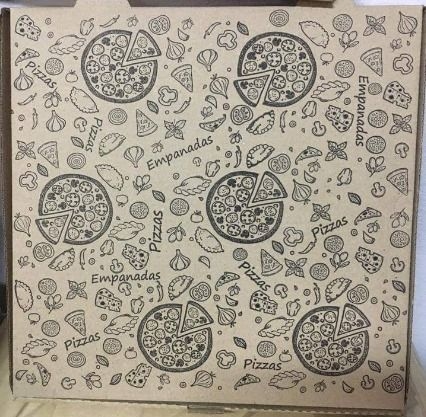 Caja Chica Negra 28 x 28 x 4