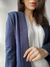 Blazer Mínima Azul