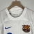 Conjunto Infantil Barcelona Away 23/24 - Branco na internet