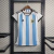 Camisa Adidas Seleção Argentina I 2023 - Tri Campeão - Azul/Branco - Feminino Torcedor na internet