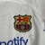 Conjunto Infantil Barcelona Away 23/24 - Branco - loja online
