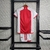 Conjunto Infantil Ajax Home 23/24 - Vermelho/Branco - comprar online
