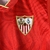 Conjunto Infantil Sevilla FC Away 23/24 - Vermelho - loja online