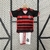 Conjunto Infantil Flamengo Home 24/25 - Vermelho/Preto