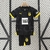 Conjunto Infantil Borussia Dortmund Away 23/24 - Preto