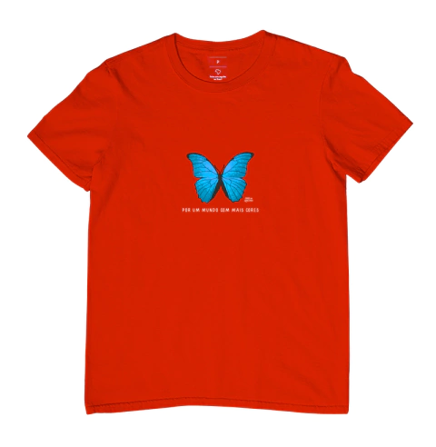 Camiseta Cores da Amazônia - Morpho na internet