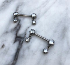 Nipple colgante titanio en internet