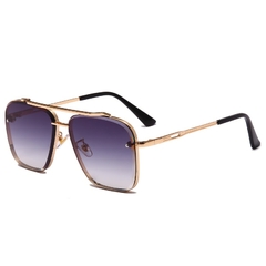2021 Fashion Cool Men Driving Óculos Goggle Summer Style Gradient Brown Óculos - loja online