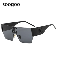 Óculos de sol sem aro quadrado vintage 2022 - comprar online