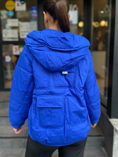 CAMPERA PUFFER CARGO IMPERMEABLE - comprar online