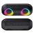 Caixa De Som Portátil Dapon R21 Rgb 8w*2 Bivolt Bluetooh 5.0 Cor Preto