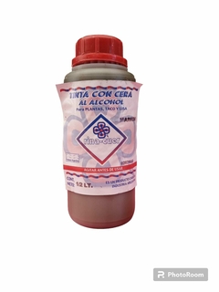 TINTA CON CERA AL ALCOHOL RINACUER 500CC - comprar online
