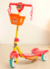 Patinete Infantil Musical Com Luz de Led e Cestinha Disney Minnie - brink+