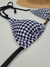 Top Cortininha Xadrez Preto - comprar online