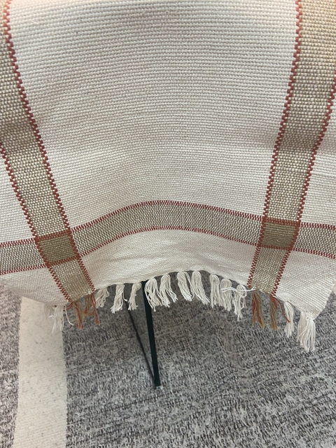 Caminho de Mesa em algodao Boho 1,50m