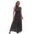 Vestido Longo Detalhe Frontal - comprar online