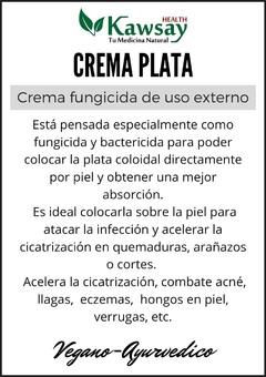 Crema Plata - tienda online