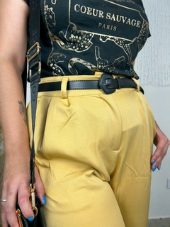 Calça Pantalona em Alfaiataria