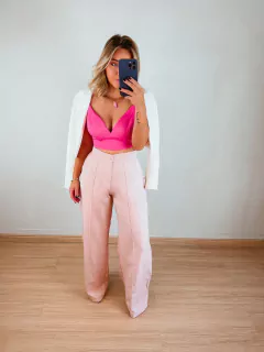 Cropped Decote em V Marina - comprar online