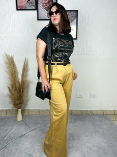 Calça Pantalona em Alfaiataria - comprar online