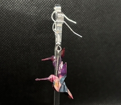 Aretes Origami Colibrí - tienda en línea